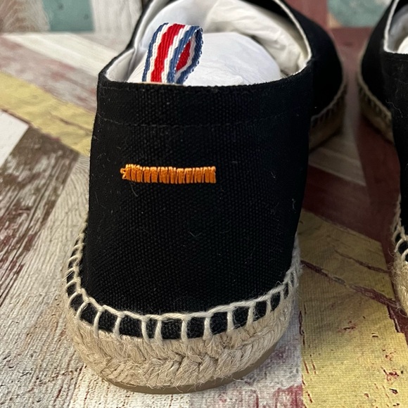 Castaner Pablo Men’s Canvas Espadrille Loafers Shoes NWOB Black Jute Sole SZ 9 - Picture 8 of 11